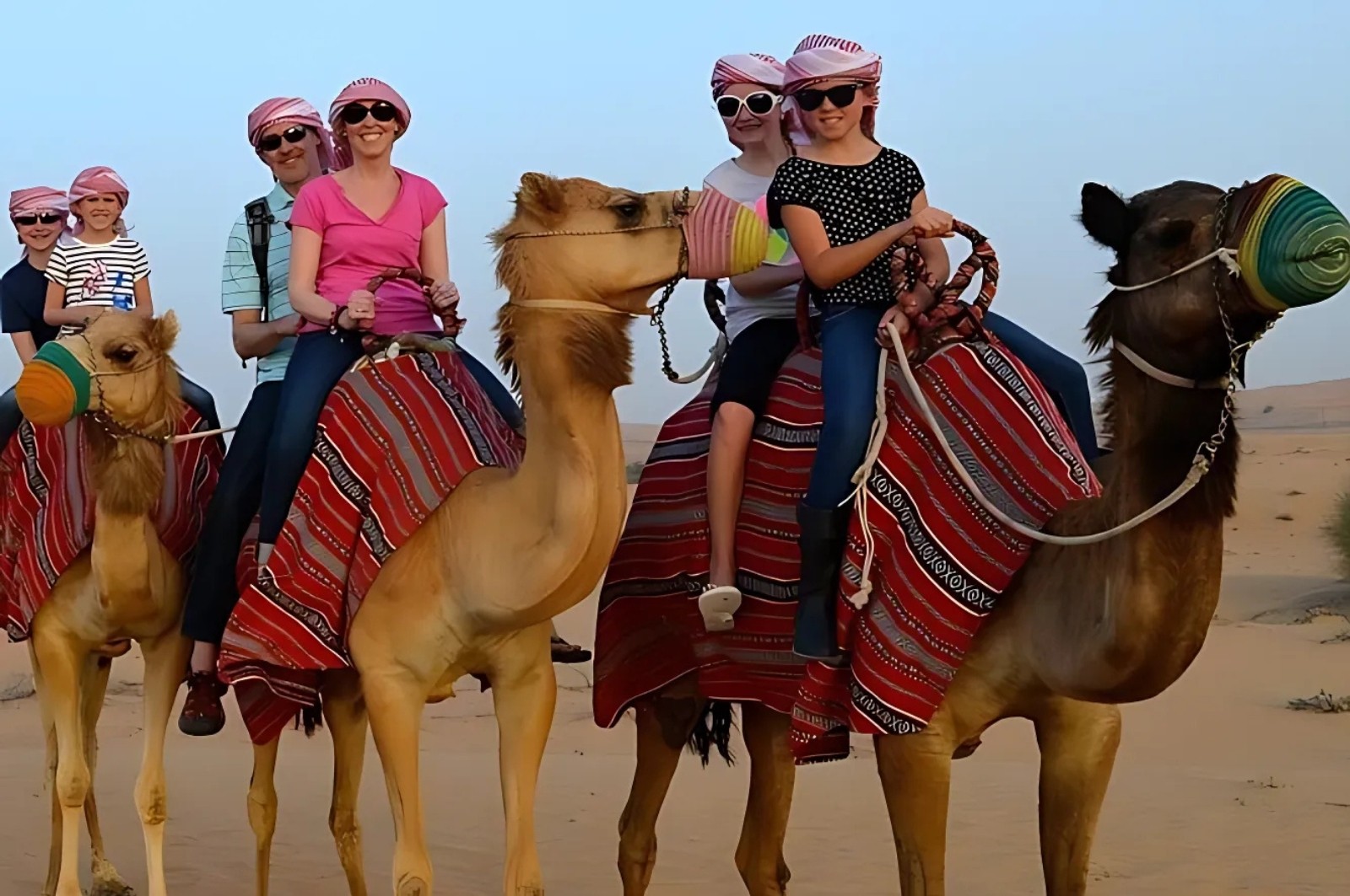 Camel Ride in Dubai Desert Safari.