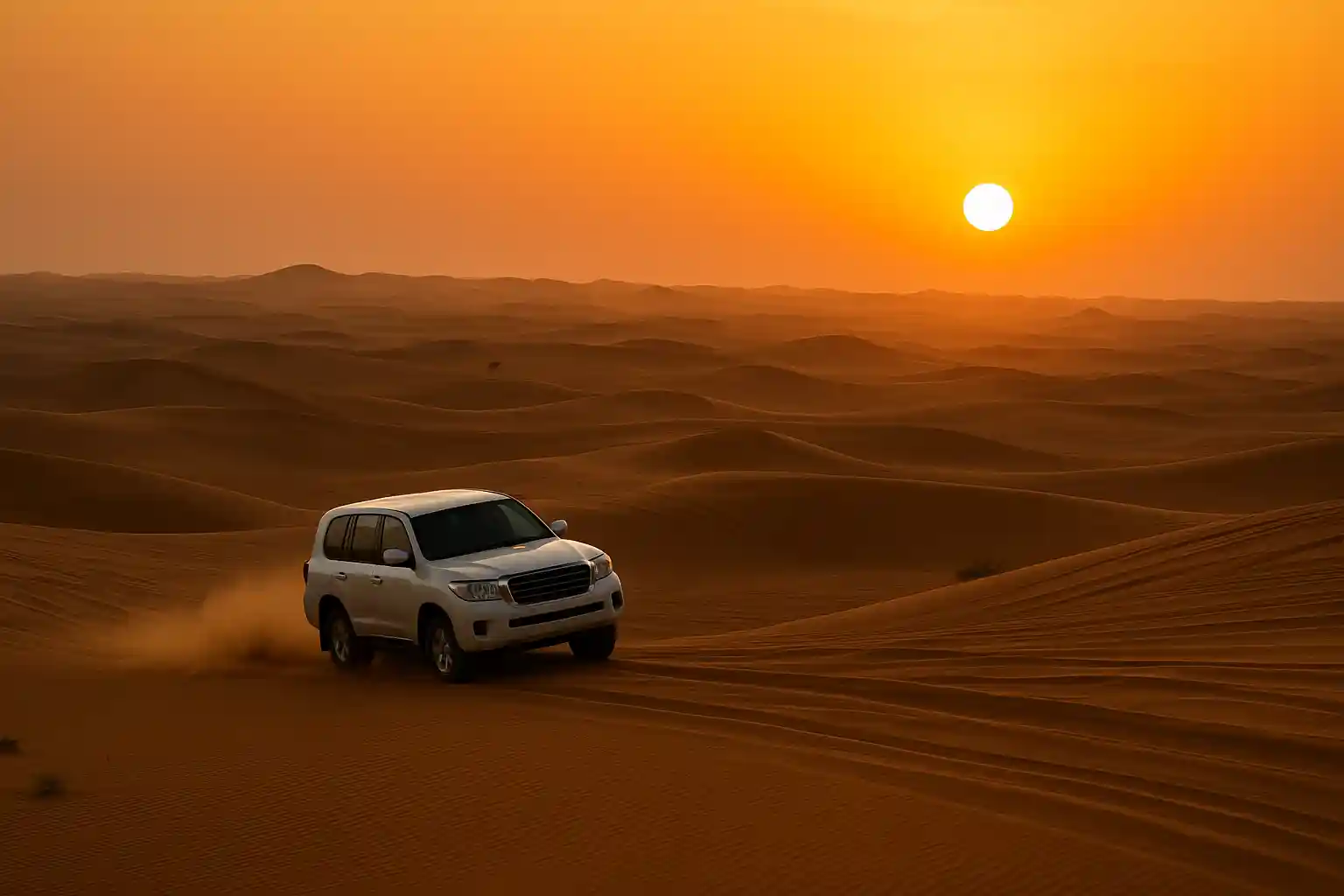 best time for desert safari in Dubai